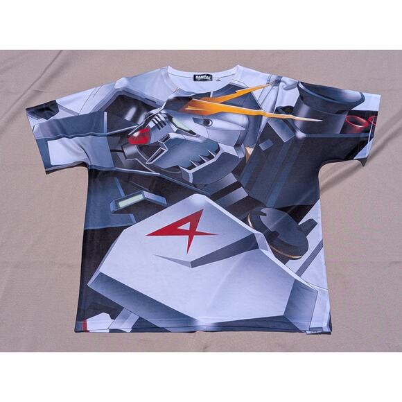 Mobile Suit Gundam Char's Counterattack All-Over Print T-shirt - RX-93 XL Rare - Picture 1 of 7